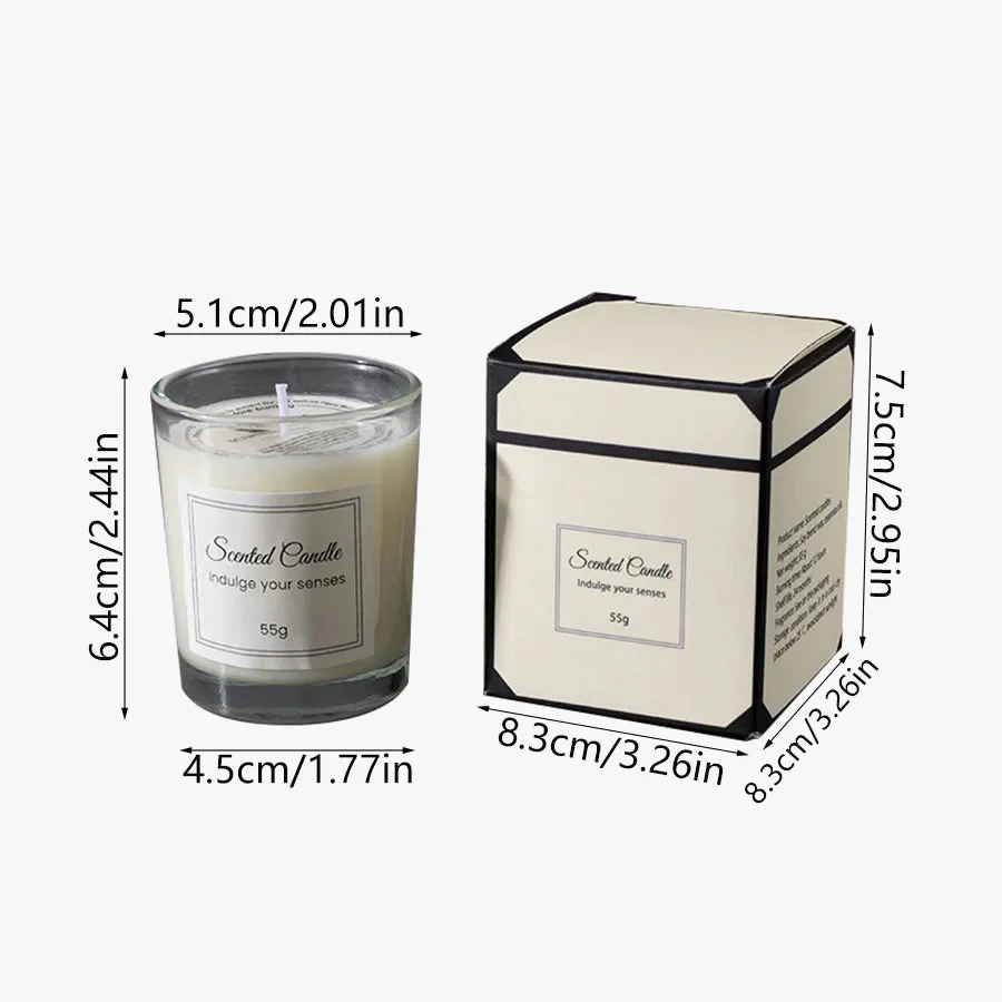 coffret cadeau bougie aromathérapie haut de gamme fait main - Image 2