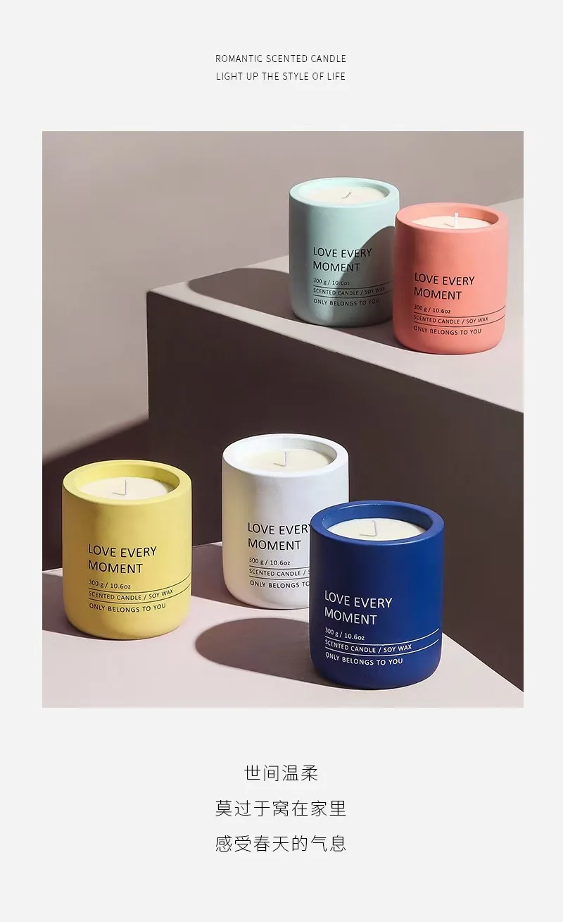 contenant à bougie en céramique fait main pour aromathérapie - Image 3