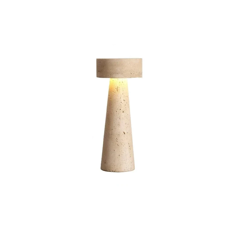 Creative Stone Table Lamp Desk Light for Bedroom Living Room Study - Image 6