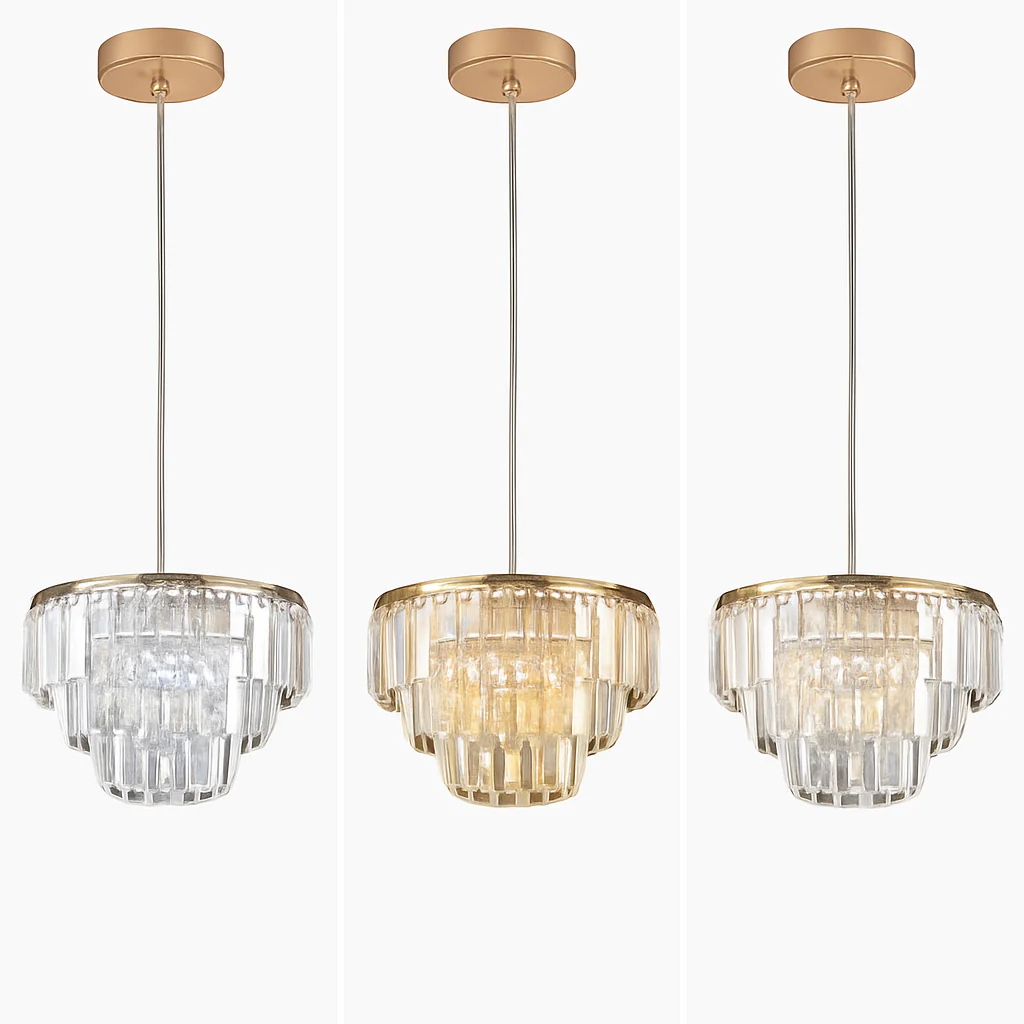 Cristal K9 LED plafonnier moderne suspension lumière maison déco suspendus luminaires cuisine salle à manger salon lustre lampes - Image 5