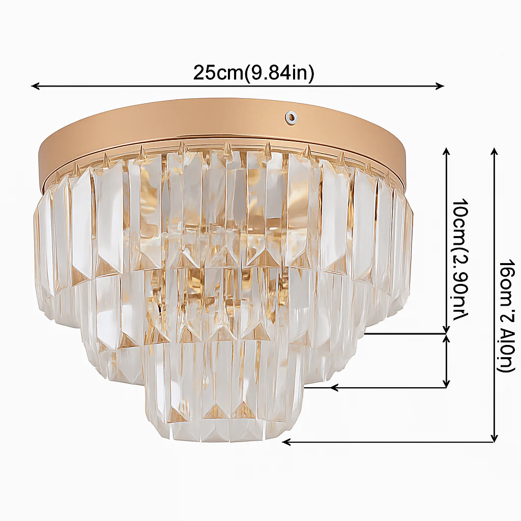 Cristal K9 LED plafonnier moderne suspension lumière maison déco suspendus luminaires cuisine salle à manger salon lustre lampes - Image 7