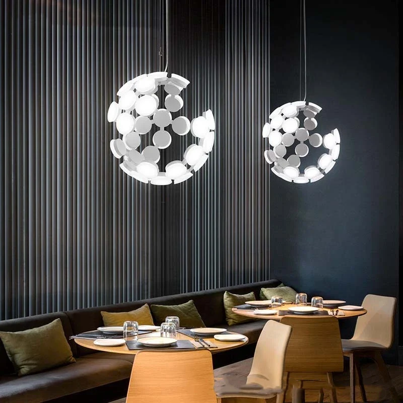 Danish Designer Big Globle Pendant Lamp Modern Suspension Hanging Light for Living Room - Image 6