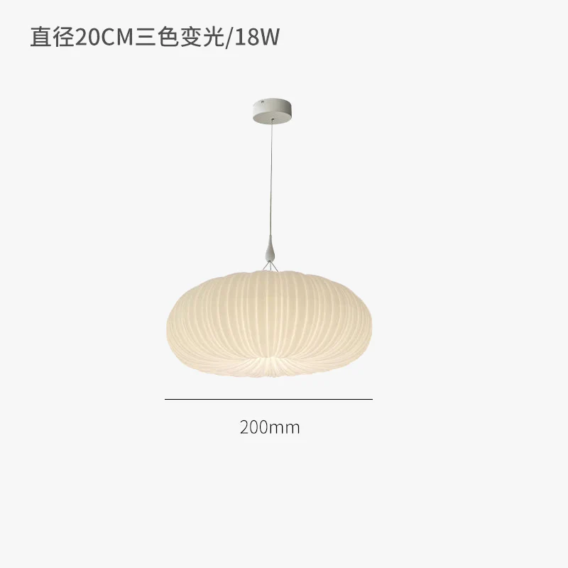 Décor à la maison Led lustre chambre d'enfants plafonnier citrouille étude Restaurant salon luminaire Intelligent - Image 7