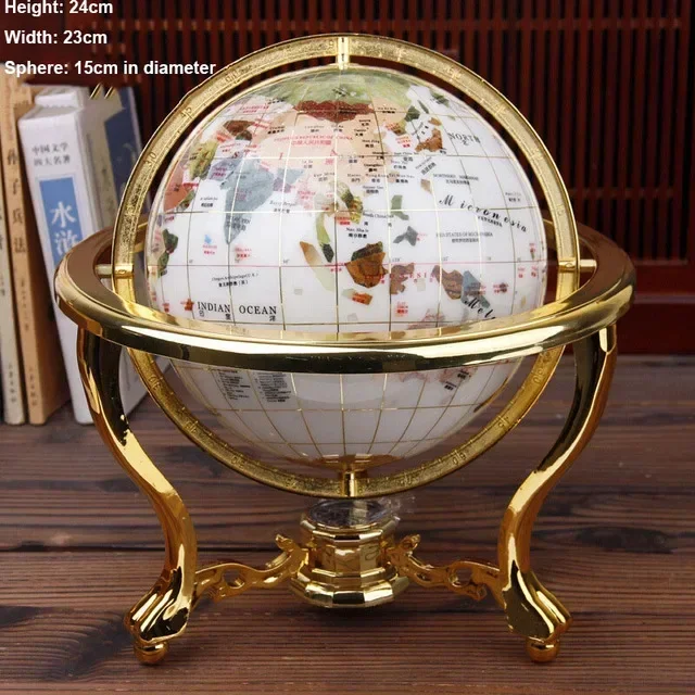 décoration globe terrestre pour l'enseignement et le bureau - Image 12