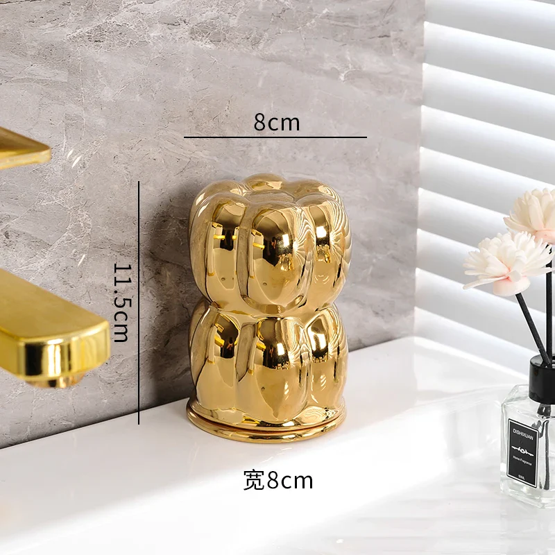 décoration luxe accessoires créatifs pour salle de bain - Image 11