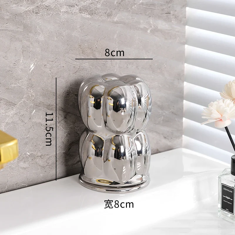 décoration luxe accessoires créatifs pour salle de bain - Image 12