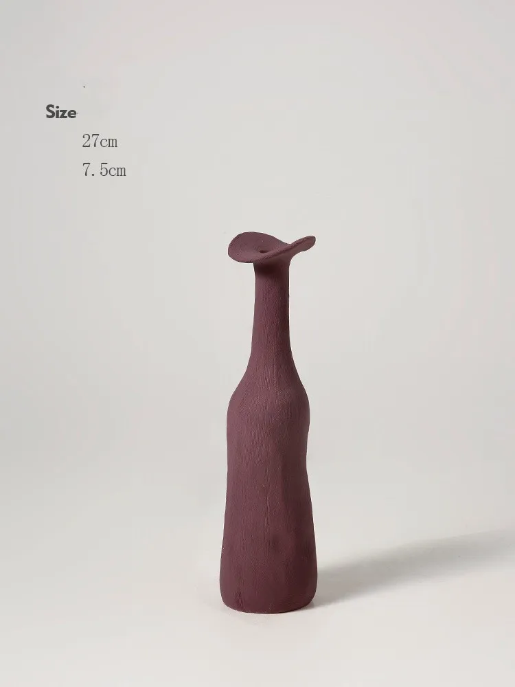 vase décoration moderne nordique arrangement floral art simple - Image 7