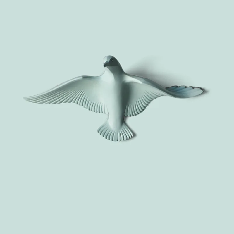 décoration murale créative mouette oiseau pour intérieur - Image 19