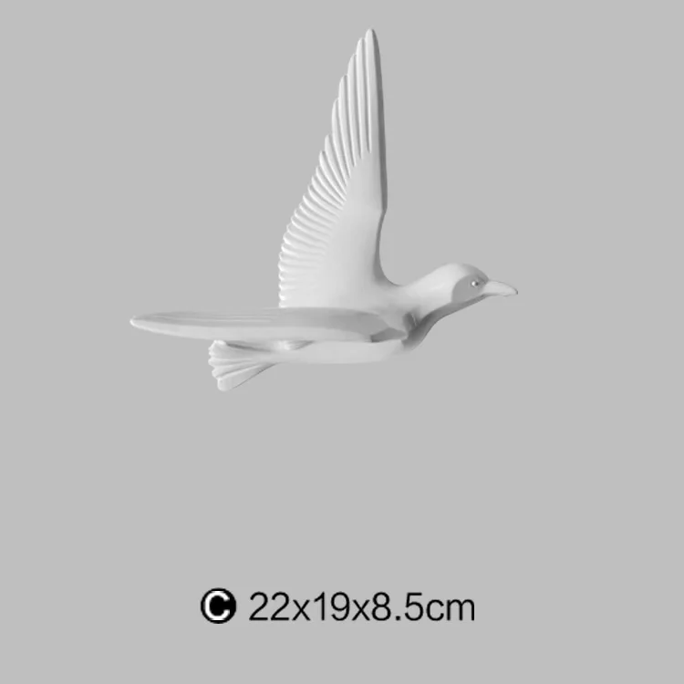 décoration murale créative mouette oiseau pour intérieur - Image 32