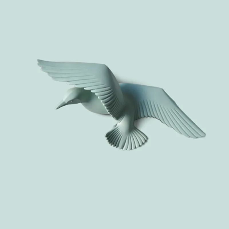 décoration murale créative mouette oiseau pour intérieur - Image 8