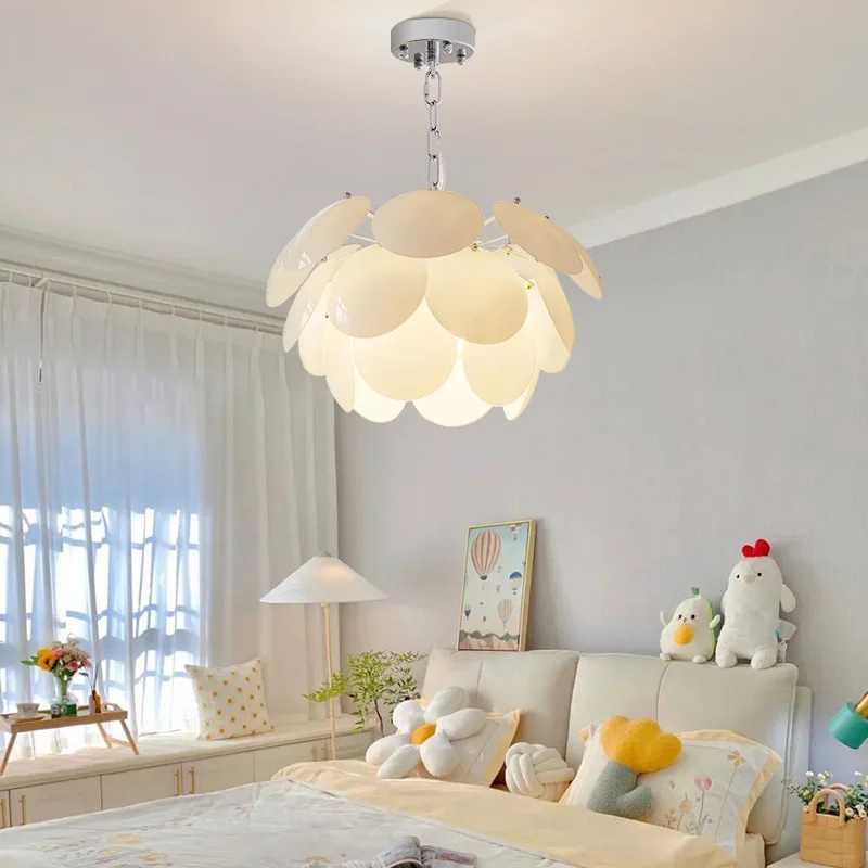 Denmark Glass Pine Cone Pendant Lamp Chandelier Hanging Light Fixture - Image 2