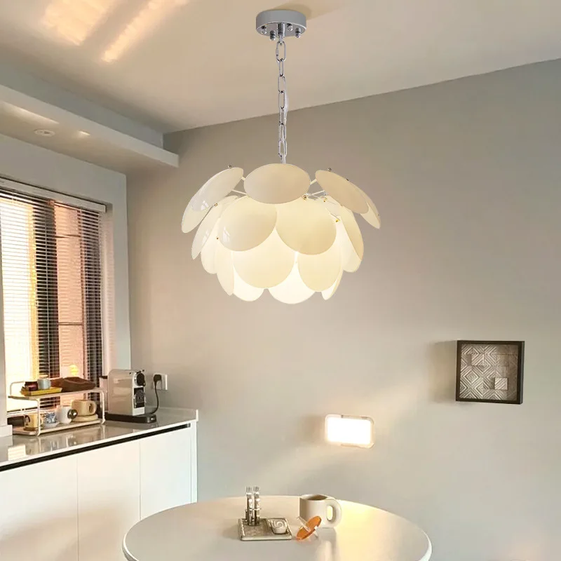 Denmark Glass Pine Cone Pendant Lamp Chandelier Hanging Light Fixture - Image 3