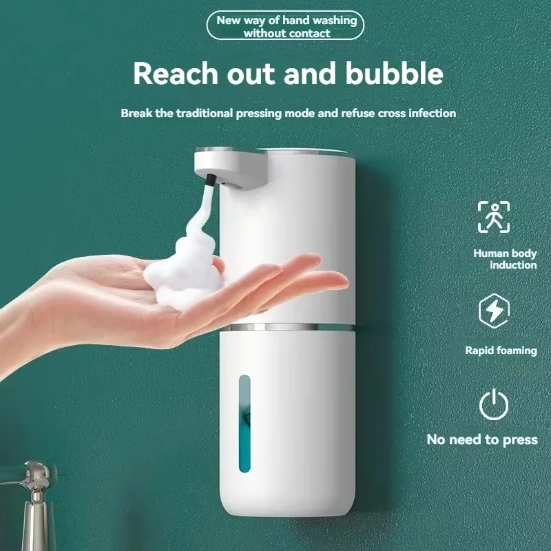 distributeur de savon automatique moussant rechargeable sans contact - Image 7