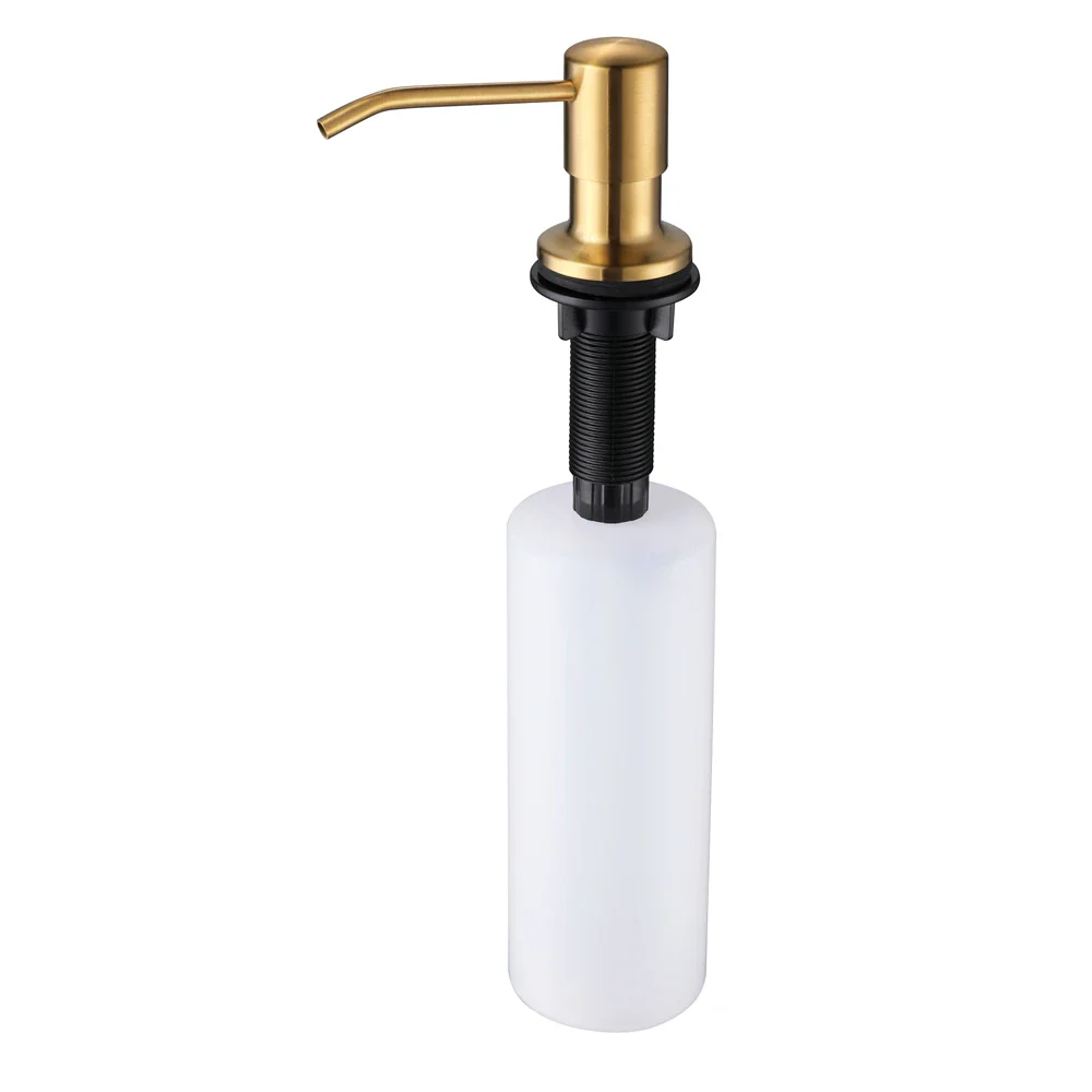 distributeur de savon en acier inoxydable avec pompe intégrée - Image 11