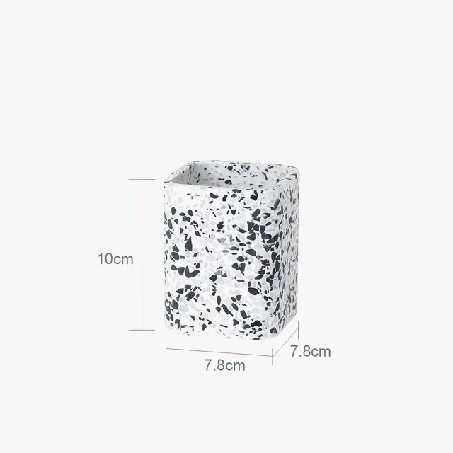 distributeur de savon en pierre naturelle pour salle de bain décorative - Image 6