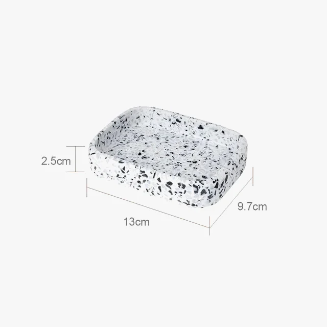 distributeur de savon en pierre naturelle pour salle de bain décorative - Image 9