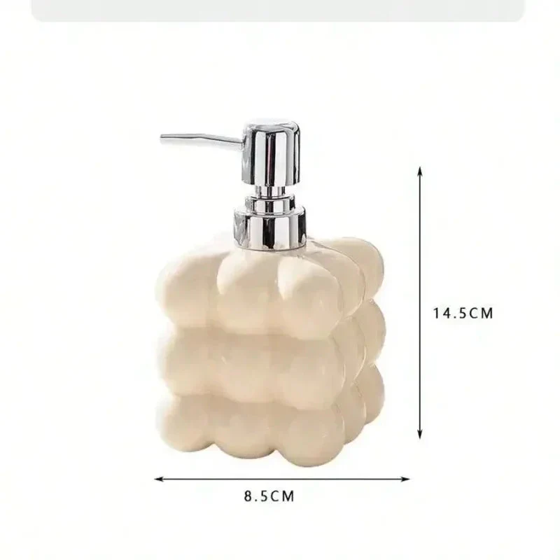 distributeur de savon liquide en céramique pour salle de bain - Image 6