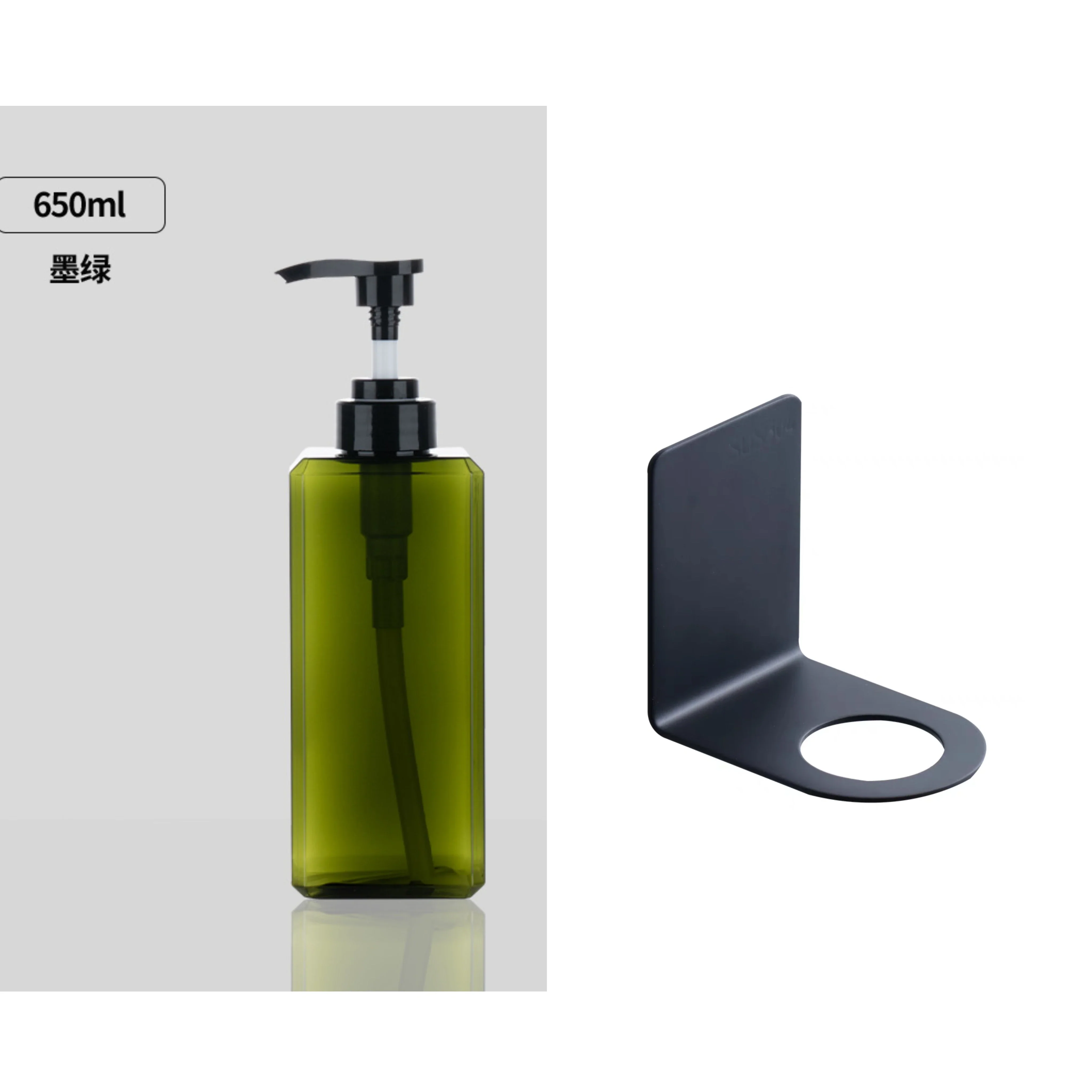 distributeur de savon liquide mural pour désinfectant et gel douche - Image 12