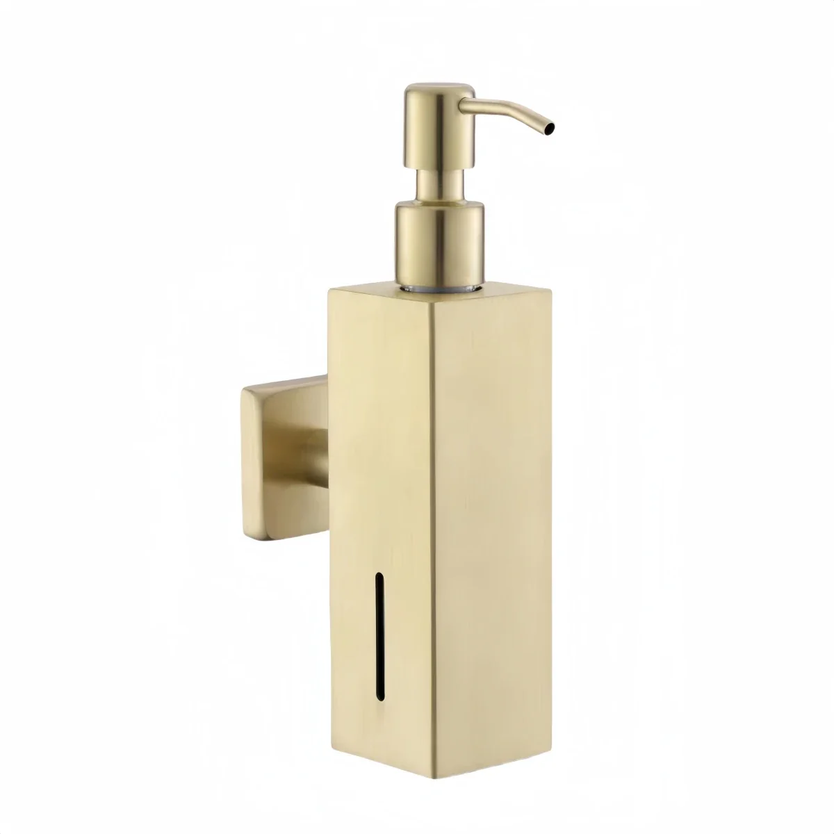 distributeur de savon manuel en acier inoxydable pour salle de bain - Image 8
