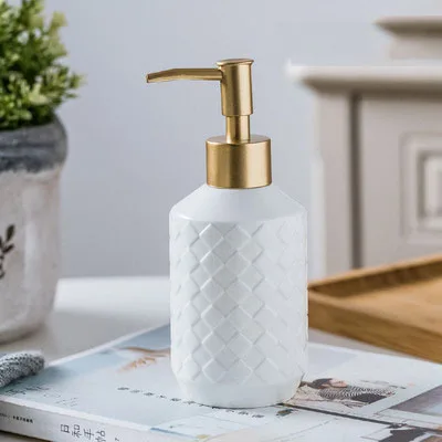 distributeurs de savon liquide en céramique pour salle de bain cadeau - Image 11
