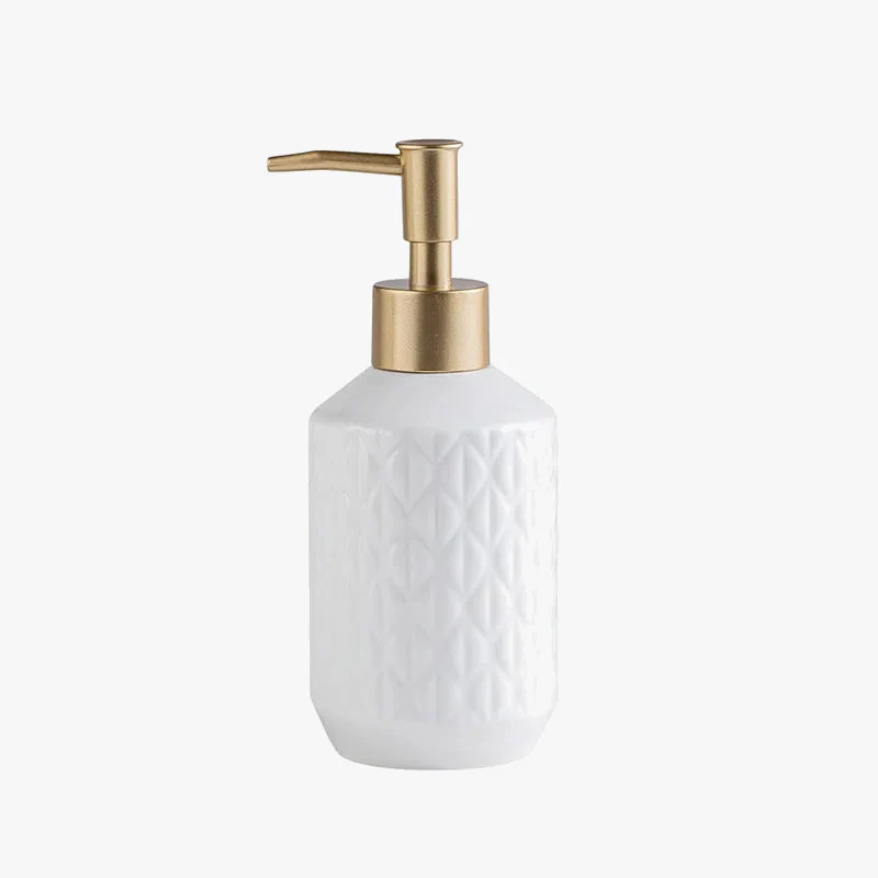 distributeurs de savon liquide en céramique pour salle de bain cadeau - Image 6