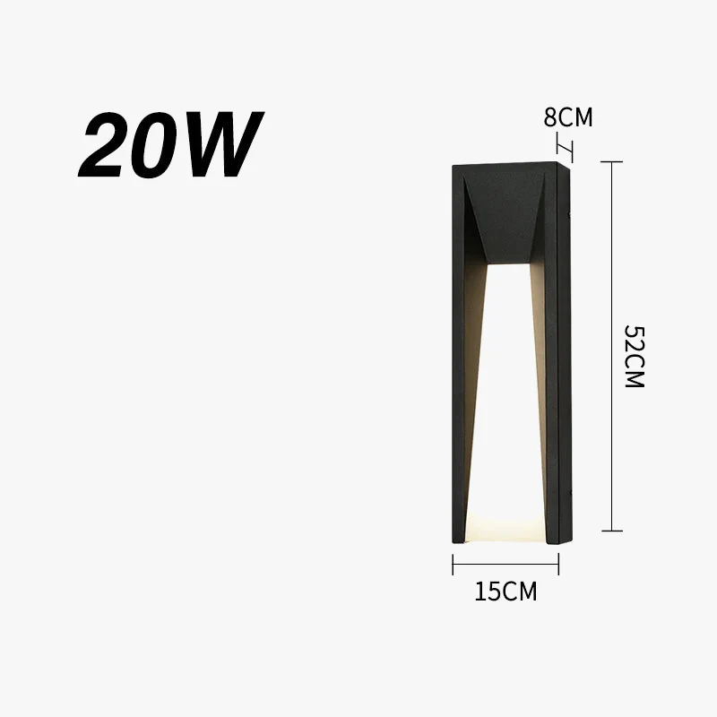 Éclairage extérieur applique LED étanche IP65 porche moderne balcon escalier 110V 220V jardin cour décoration éclairage - Image 6