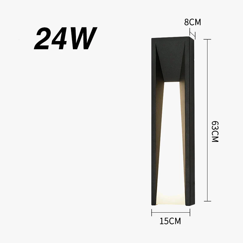 Éclairage extérieur applique LED étanche IP65 porche moderne balcon escalier 110V 220V jardin cour décoration éclairage - Image 7