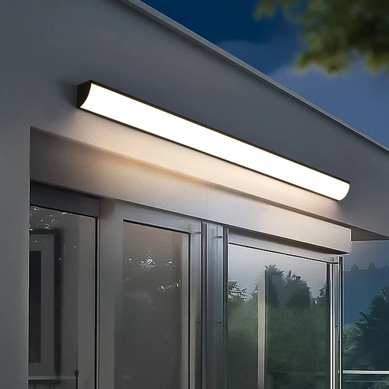 Elegant Aluminum Wall Mounted Sconce Lamp with 18W 26W 36W 48W Super Bright Lighting for Porch, Daily Lighting, Yard and Garden - Image 2