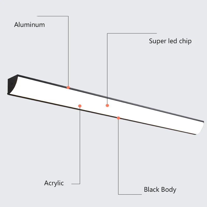 Elegant Aluminum Wall Mounted Sconce Lamp with 18W 26W 36W 48W Super Bright Lighting for Porch, Daily Lighting, Yard and Garden - Image 6