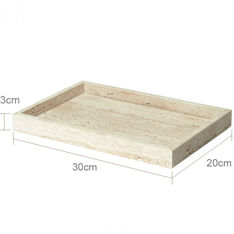 ensemble d'accessoires en marbre naturel pour salle de bain - Image 13