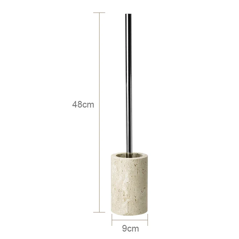 ensemble d'accessoires en marbre naturel pour salle de bain - Image 21