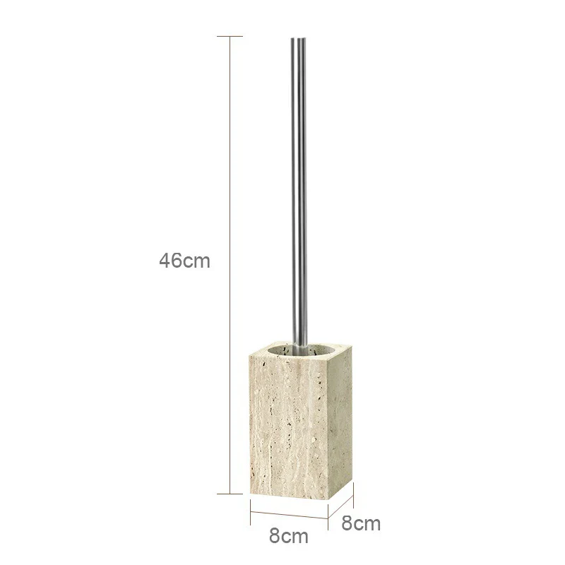 ensemble d'accessoires en marbre naturel pour salle de bain - Image 26