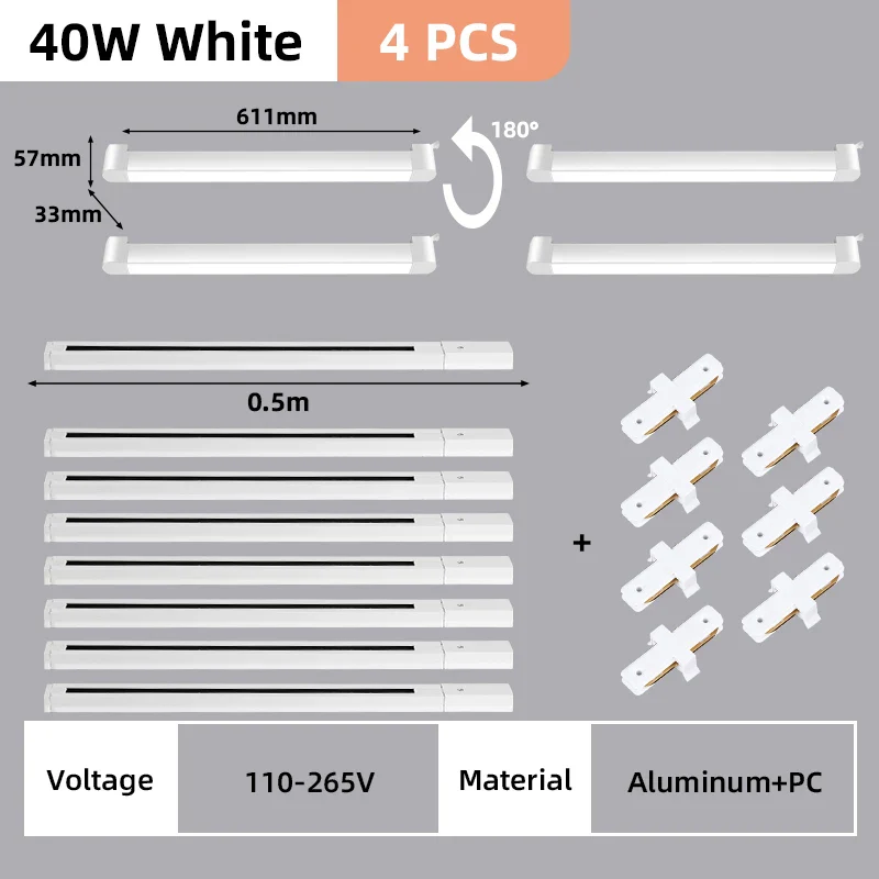 ensemble d'éclairage sur rail à led pour intérieur décoratif - Image 10