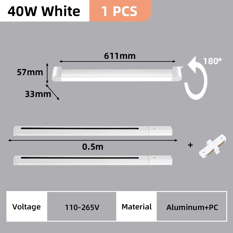 ensemble d'éclairage sur rail à led pour intérieur décoratif - Image 12