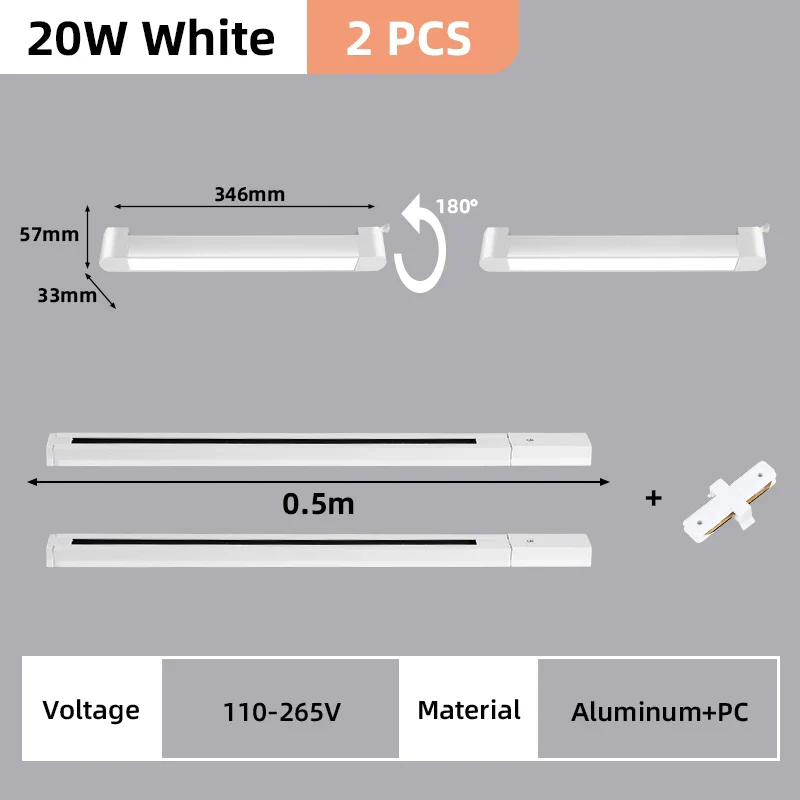 ensemble d'éclairage sur rail à led pour intérieur décoratif - Image 22