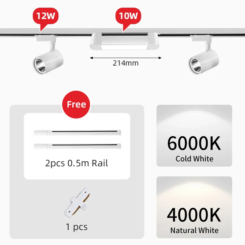ensemble d'éclairage sur rail à led pour intérieur décoratif - Image 25