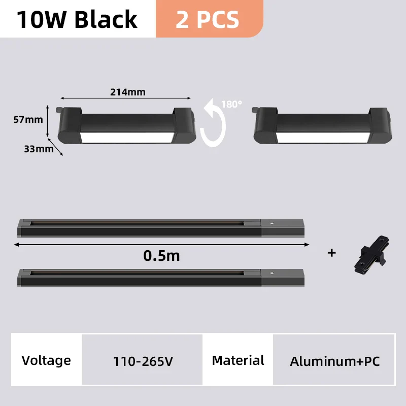 ensemble d'éclairage sur rail à led pour intérieur décoratif - Image 28