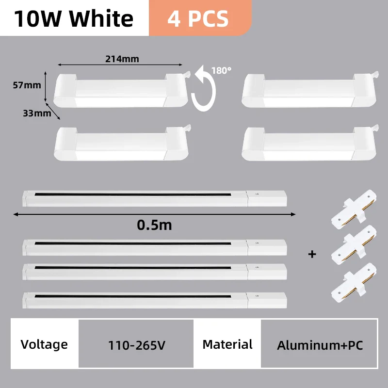 ensemble d'éclairage sur rail à led pour intérieur décoratif - Image 30