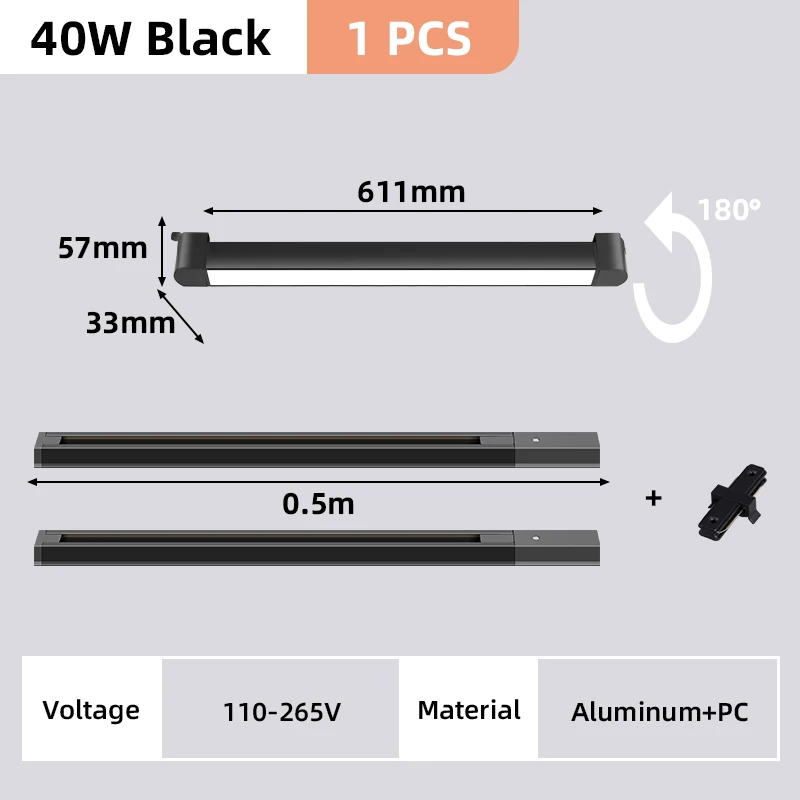 ensemble d'éclairage sur rail à led pour intérieur décoratif - Image 8
