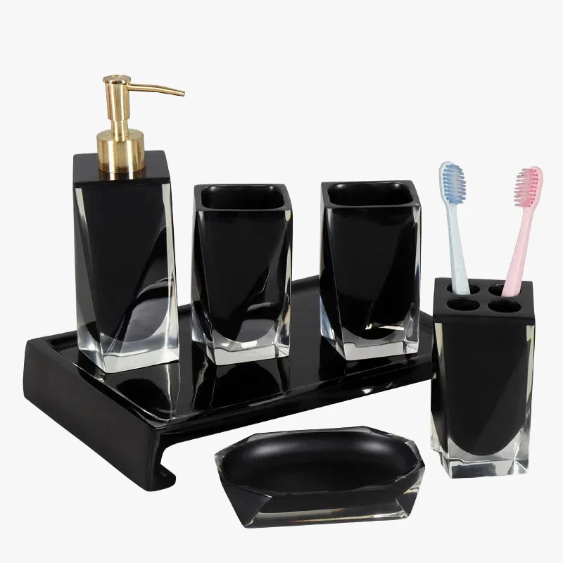 ensemble de lavage européen cinq pièces pour cadeau mariage - Image 2