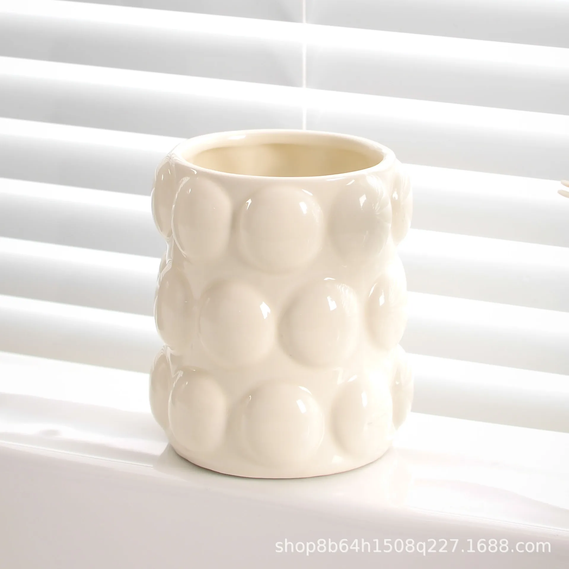 ensemble de tasses en céramique pour amoureux luxe accessoires salle de bain - Image 9