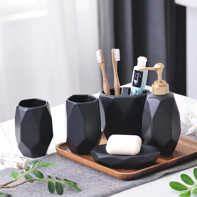 ensemble de toilette en céramique pour salle de bain - Image 3