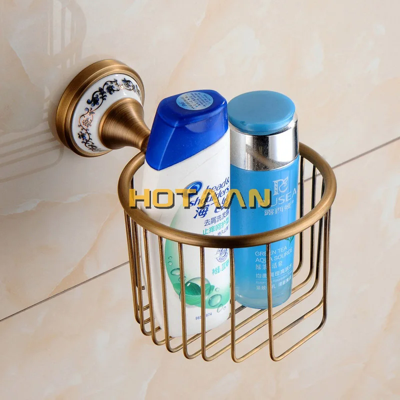 ensembles daccessoires en laiton massif pour salle de bain rétro - Image 2