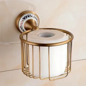 ensembles daccessoires en laiton massif pour salle de bain rétro - Image 5