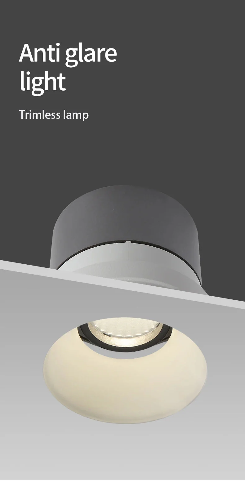 épi rond led downlights haut de gamme encastré pour maison intérieure - Image 5