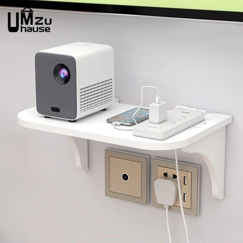 étagère flottante pour routeur et accessoires de rangement mural - Image 5