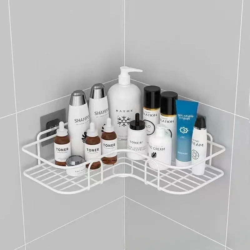étagère murale de rangement pour cosmétiques et shampoing - Image 8