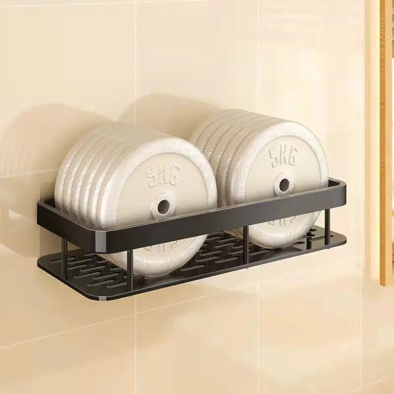etagère murale de rangement sans perçage pour shampoing et maquillage - Image 3
