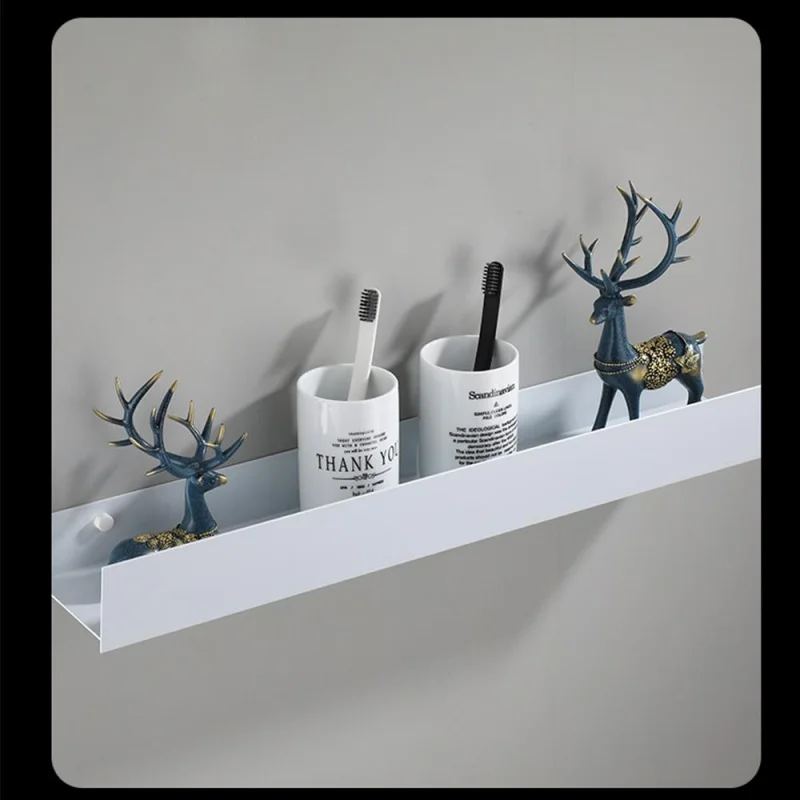 étagère murale pour rangement de salle de bain et cosmétiques - Image 3