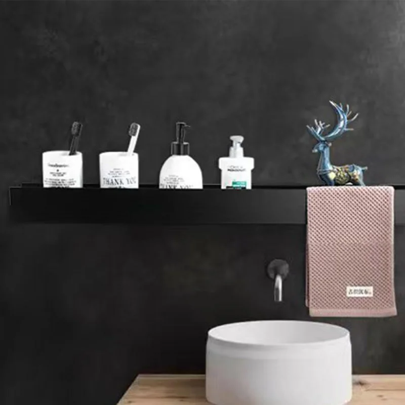 étagère murale pour rangement de salle de bain et cosmétiques - Image 4